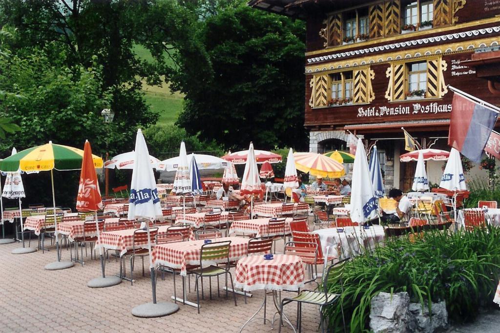 Hotel Posthaus Urigen Unterschachen Экстерьер фото