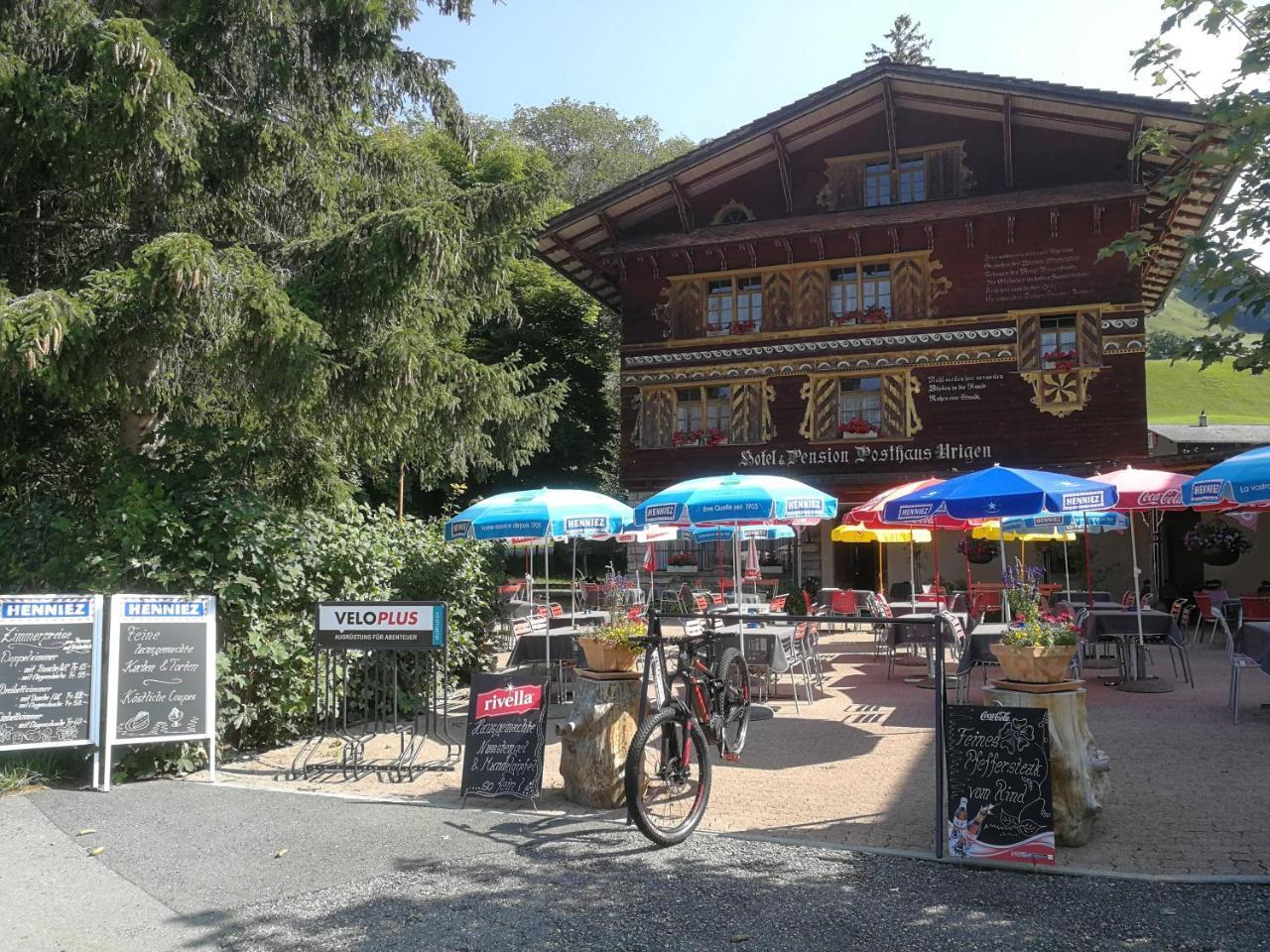 Hotel Posthaus Urigen Unterschachen Экстерьер фото